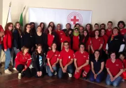 I ragazzi che hanno partecipato alla giornata formativa a Busca